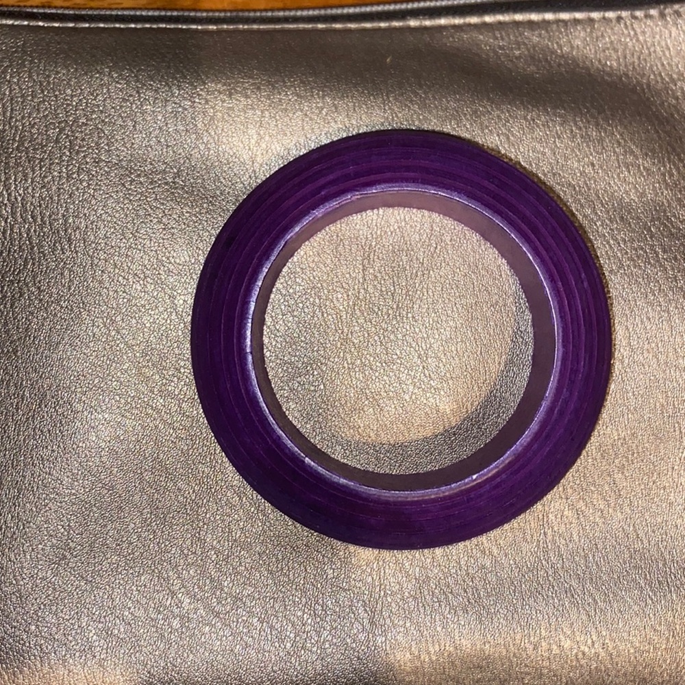 Wooden Purple bangle